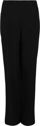 Ferragamo Womens High-Waisted Tailored Pants In Black