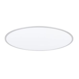 Lindby L&aacute;mpara de techo LED de Pl&aacute;stico Gris