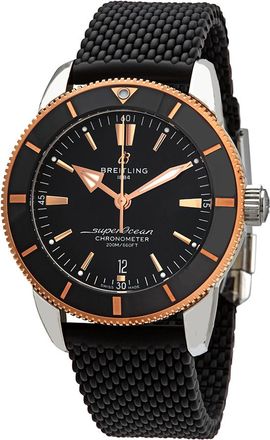 Breitling Pre-owned Breitling Superocean Heritage II Automatic Chronometer Black Dial Mens Watch UB2030121B1S1
