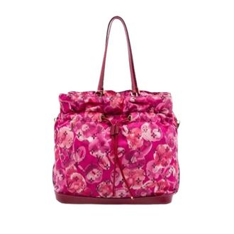 Louis Vuitton Pre-owned Bucket Bags, female, Pink, Size: ONE SIZE Pre-owned Ikat Noefull