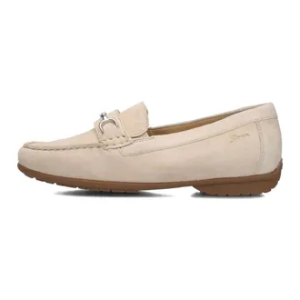 Sioux Schoenen, Dames, Beige, 41 1/2 EU, Leer, Cortizia Moccasin