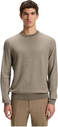 HUGO BOSS Uomo, Maglie, Marrone, S, new