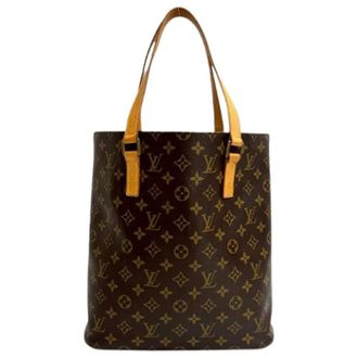 Louis Vuitton Pre-owned Tote Bags, female, Brown, Size: ONE SIZE Pre-owned Leather Tote Bag