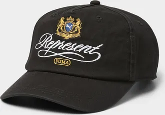Puma Mens Crest embroidered cap Puma x Represent Collection
