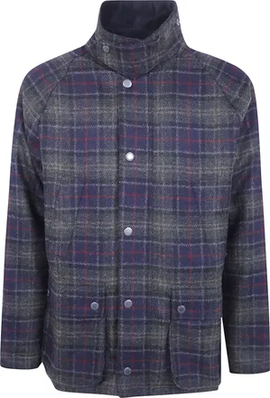 Barbour Wool Jacket Tartan Bedale