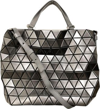 Bao Bao Issey Miyake Gray Tote Bag (Pre-Owned)