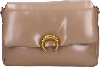 La Carrie Tassen.. Beige - Dames - Schoudertassen - Beige - ONE Size - Leer - Tassen