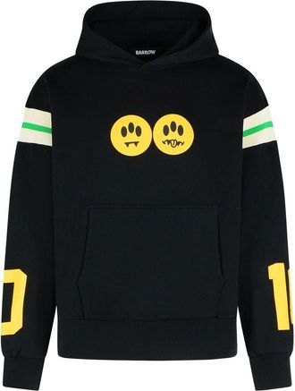 Barrow Black Cotton Sweatshirt