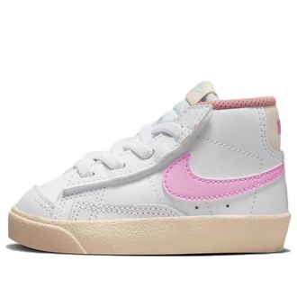Nike (TD) Nike Blazer Mid 77 White Pink Spell DZ2902-100