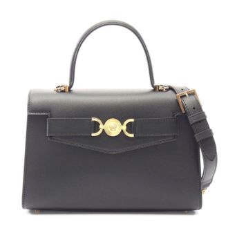 Versace Medusa 95 2WAY Leather Handbag
