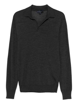 Sease Polo in lana - Nero