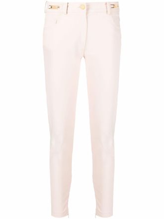 Elisabetta Franchi Pantaloni con applicazione - Toni neutri