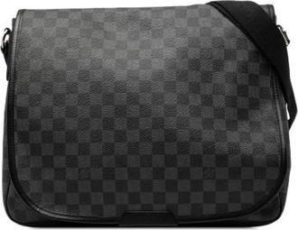 Louis Vuitton Pre-owned Daniel MM - Dames - Vintage Schoudertas - Grijs - ONE Size - Vintage