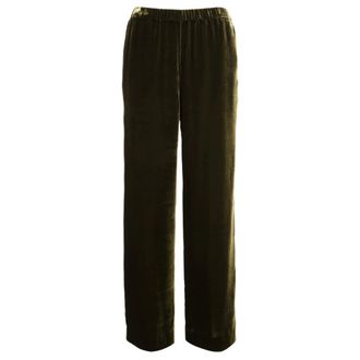 Aspesi Wide Trousers, female, Green, XS, Military Style Wide Trousers