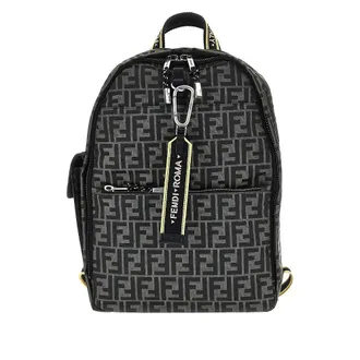 Fendi Fendi Climb FF technical fabric backpack Man One Size