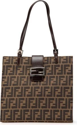 Fendi 2000-2010 Zucca Canvas tote bag - Brown