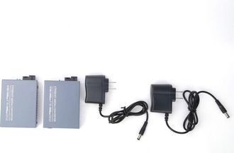 OEM Convertidor Fotoel&eacute;ctrico Gigabit 110-240 V Transceptor De Banda Ancha De Fibra &Oacute;ptica De N&uacute;cleo &Uacute;nico Transmisi&oacute;n R&aacute;pida De Datos (htb-gs-03ab)