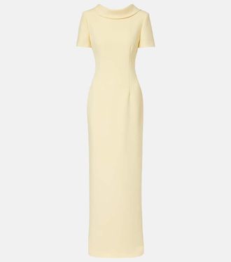 Roland Mouret Cr&ecirc;pe gown