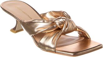 Stuart Weitzman Playa Knot Leather Sandal