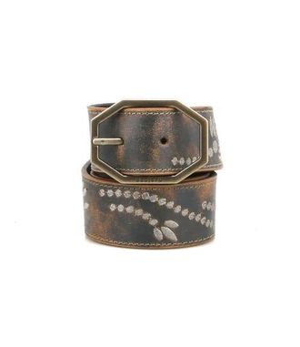 Bed St&uuml; Mohawk Belt in Silver Lux at Nordstrom, Size X-Large