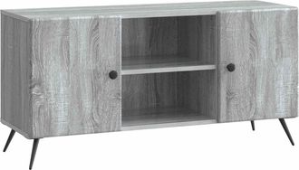 vidaXL Mueble De Tv 102 X 34,5 X 50 Cm Gris Sonoma Vidaxl