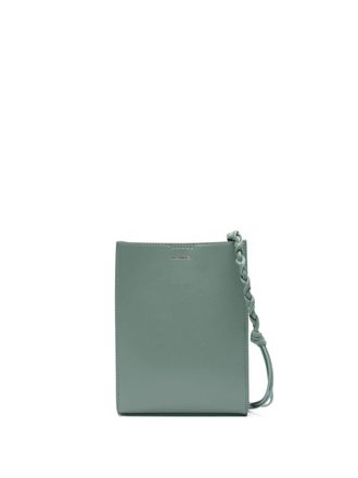 Jil Sander Tangle leren crossbodytas - Groen