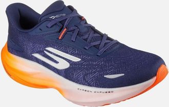 Skechers Mens Skechers Performance GO RUN Ride 12 Textile Mens Navy/Orange Trainers - Size: UK 9 / eu 43.5 / us 10
