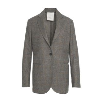 Breras Milano Blazers, female, Gray, Size: L Blazer