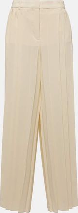 Joseph Tibre plisse wide-leg pants