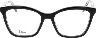 Dior Bow R2I Oval Frame - unisex - Brillen - Zwart - ONE Size - Accessoires