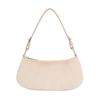Coccinelle Merveille Baguette Bag - Dames - Schoudertassen - Beige - ONE Size - Leer - Tassen