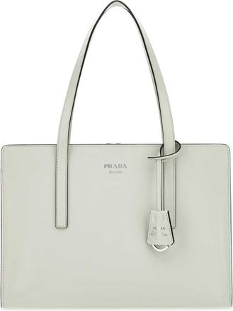 Prada White Re-Edition 1995 Tote Bag