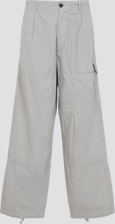C.P. Company Grey Lens Logo Cargo Pants