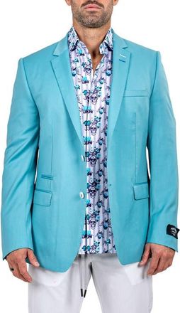 Maceoo Socrates Martyr027 Virgin Wool Sport Coat in Green at Nordstrom, Size 5