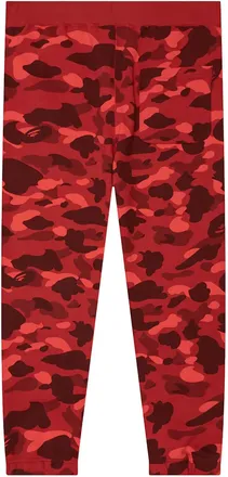 A Bathing Ape Pantaloni sportivi con stampa camouflage - Rosso