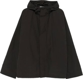 STUDIO NICHOLSON Giacca a vento con cappuccio - Marrone