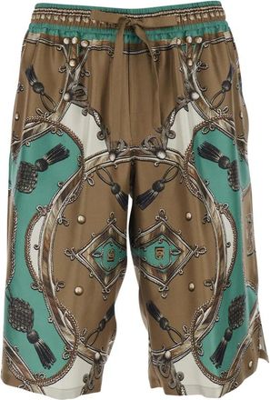 Dolce & Gabbana Vanity Bermuda Shorts - Heren - Korte Broeken - Veelkleurig - L - Korte Broeken
