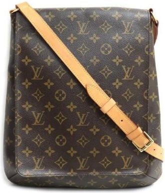 Louis Vuitton Pre-owned Cross Body Bags, female, Brown, Size: ONE SIZE Pre-owned Vintage Cross Body Bag