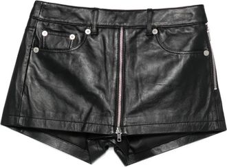 R13 Pantaloni con tasca a zip - Nero