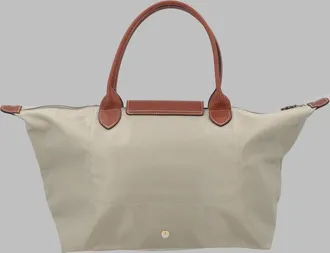 Longchamp Womens Shoulder Bag Le Pliage One Grey Polyamide