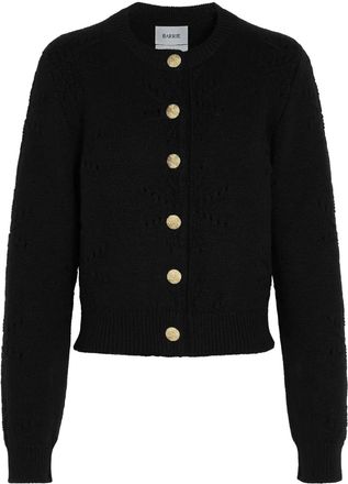 Barrie Cardigan traforato - Nero