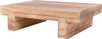 OEM Sgabello In Legno, Multifunzionale, Stabile, In Legno Massello, Per Letti Alti, Bambini, Adulti, Cucina, Soggiorno, 25 X 18 X 7 Cm (legno)