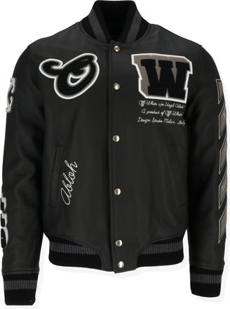 Off-white Off White Mens Black/Black Jacket
