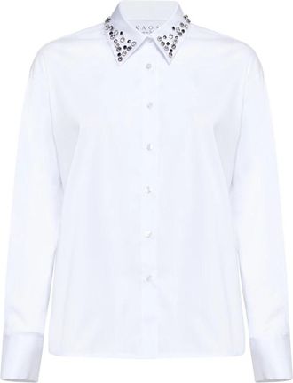 Kaos Wit overhemd - Dames - Overhemden - Wit - M - Overhemden