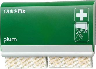 Plum Dispensador De Tiritas Quickfix 1 B230xh135xt32ca.mm Verde Plum