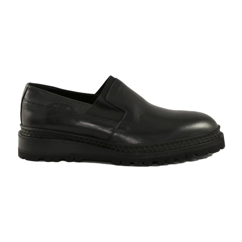 New a. Testoni Made in Italy Black Multi-color Patch Slip-On  display picture 1