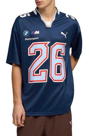 Puma BMW M Motorsport Replica Special 2026 Mesh Jersey in Persian Blue at Nordstrom, Size Xx-Large