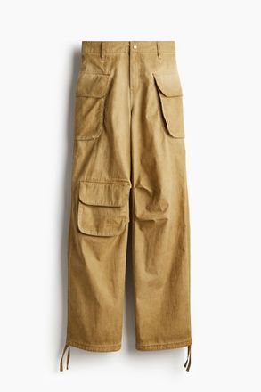 H&M Weite Cargohose - Beige