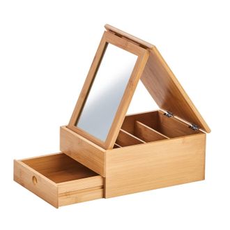 ZELLER home24 Schmuckk&auml;stchen m. Spiegel Cotter