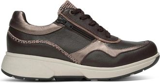 Xsensible Lima HX - Dames - Sneakers - Bruin - 39 EU - Leer - Schoenen
